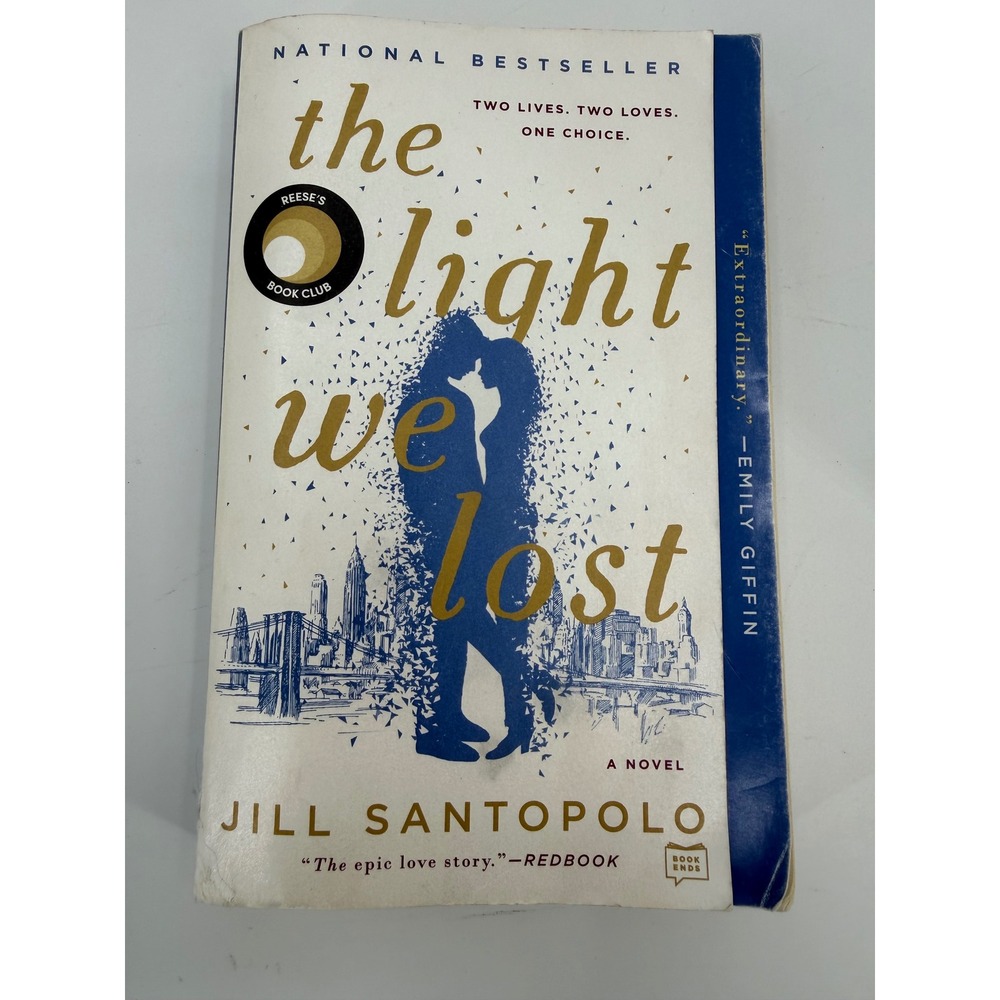 Jill Santopolo The Light We Lost Paperback Novel Reese's Book Club Fiction